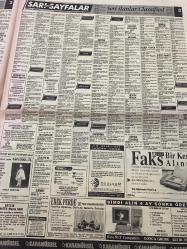 SABAH İSTANBUL ÖZEL SERİ SARI SAYFALAR DOĞUM GÜNÜ GAZETESİ - 5 TEMMUZ 1992 -emlak bankası-medi group-artı bilgisayar-Altex-Karamürsel-Emms otomotiv-Koç Holding-askom-sigorta-garson-mobilya-kuaför-Çocuk bakım-emlakçı-sağlık-tahsilatçı-şoför-temizlik elemanı-tezgahtar-tornacı-kasap-pastane-muhasebe-Beşiktaş-Beykoz-Alibeyköy-Bağcılar-Bakırköy-Gayrettepe-laleli-Levent-Gaziosmanpaşa-Fatih-Beşiktaş-Fındıkzade-Küçükçekmece-Ortaköy-Florya-Fulya- Üsküdar-Göztepe-Bağlarbaşı-Ataşehir-Yalova-Tuzla-Avcılar-Ulus-Merter-Anadoluhisarı-Tarabya-Sefaköy-yakacık-Suadiye-moda-kazasker-Maltepe-Kartal-Kalamış-Kadıköy-bostancı-akatlar Mecidiyeköy-Kocamustafapaşa-Çamlıca-Koşuyolu-Pendik-Kozyatağı-Ford-Mercedes-Citroen-BMW-Mazda-Kartal