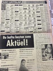 SABAH İSTANBUL ÖZEL SERİ SARI SAYFALAR DOĞUM GÜNÜ GAZETESİ - 5 TEMMUZ 1992 -emlak bankası-medi group-artı bilgisayar-Altex-Karamürsel-Emms otomotiv-Koç Holding-askom-sigorta-garson-mobilya-kuaför-Çocuk bakım-emlakçı-sağlık-tahsilatçı-şoför-temizlik elemanı-tezgahtar-tornacı-kasap-pastane-muhasebe-Beşiktaş-Beykoz-Alibeyköy-Bağcılar-Bakırköy-Gayrettepe-laleli-Levent-Gaziosmanpaşa-Fatih-Beşiktaş-Fındıkzade-Küçükçekmece-Ortaköy-Florya-Fulya- Üsküdar-Göztepe-Bağlarbaşı-Ataşehir-Yalova-Tuzla-Avcılar-Ulus-Merter-Anadoluhisarı-Tarabya-Sefaköy-yakacık-Suadiye-moda-kazasker-Maltepe-Kartal-Kalamış-Kadıköy-bostancı-akatlar Mecidiyeköy-Kocamustafapaşa-Çamlıca-Koşuyolu-Pendik-Kozyatağı-Ford-Mercedes-Citroen-BMW-Mazda-Kartal