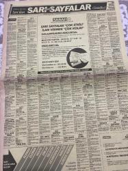SABAH İSTANBUL ÖZEL SERİ SARI SAYFALAR DOĞUM GÜNÜ GAZETESİ - 28 AĞUSTOS 1992 -sigorta-garson-mobilya-kuaför-Çocuk bakım-emlakçı-sağlık-tahsilatçı-şoför-temizlik elemanı-tezgahtar-tornacı-kasap-pastane-muhasebe-Beşiktaş-Beykoz-Alibeyköy-Bağcılar-Bakırköy-Gayrettepe-laleli-Levent-Gaziosmanpaşa-Fatih-Beşiktaş-Fındıkzade-Küçükçekmece-Ortaköy-Florya-Fulya- Üsküdar-Göztepe-Bağlarbaşı-Ataşehir-Yalova-Tuzla-Avcılar-Ulus-Merter-Anadoluhisarı-Tarabya-Sefaköy-yakacık-Suadiye-moda-kazasker-Maltepe-Kartal-Kalamış-Kadıköy-bostancı-akatlar Mecidiyeköy-Kocamustafapaşa-Çamlıca-Koşuyolu-Pendik-Kozyatağı-Ford-Mercedes-Citroen-BMW-Mazda-Kartal-Medya Holding-yedi yıl Tekstil-Gesa Tekstil-Ferah koleksiyon-Erpaş-kızıltoprak-Opaş par otomotiv-Elmakent Seçkin villaları-master otomotiv-Güven tel Örme ve Çit Sanayi-Özel Şahin Bilge eğitim merkezi-gözen önlisans kursları-Çamlıbelde Turizm işletmeleri-Berat Sitesi kooperatifi-emlak bankası-çağın Elektronik-Anadolu Sürücü kursu-Çapa Sürücü kursu-Kemer-odak dershane