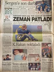 SABAH GAZETESİ DOĞUM GÜNÜ HEDİYESİ - 2 ARALIK 1999 - TAM TAKIM 36 SAYFADIR -Bülent Ecevit-Adnan Hoca-Sakıp Ağa-Ebru Gündeş-Selahattin Duman-İsmail Köse-Süleyman Seba-Tayfur Daum-Marcus Münch-Barbara Ali Şen-Zeman K.Hakan Ümit Terim Kemalettin Şükür Savicevic Anic Selim Latif Aksoy Birinci Sanders Mirsad Oktay Ekrem Akurgal Semih Yetimoğlu Osman Hamdi Bey Fatih-Hakan Gülben Ergen Onay Çakır  Enerji Bakanı: Durum vahim-Çamaşırı gece yıkayın-Kadınları neden imam yapıyor-Çok basit geliyor ama dünyanın her yerinde bu yöntem uygulanıyor-İnsanlık dersi-Gökhan mutlu öldü-Gökhan’a veda-Paris’te Osmanlı hazinesi-MHP’den sürpriz-Bizim için önce devletin menfaati önemli-Ecevit’in moral ziyareti-Bizimcity-Çevik-Daha çevik-Sakıp Ağa’ya Amerikalı damat geldi-Onay çıktı-Ebru Gündeş yoğun bakımda-Bizi müzik yolu ile yıkamazlar-Yeni fırsat Dinler Tarihi Ansiklopedisi-Seba’dan iyisi yok-Tayfur yine savunmaya-Daum: Sizinle gurur duydum-O bir filozof-Sergen’e son darbe-Milli prim-Zeman patladı-K.Hakan nokt