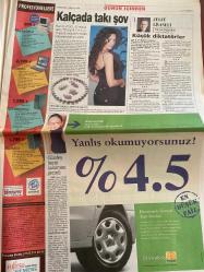 SABAH GAZETESİ DOĞUM GÜNÜ HEDİYESİ - 2 ARALIK 1999 - TAM TAKIM 36 SAYFADIR -Bülent Ecevit-Adnan Hoca-Sakıp Ağa-Ebru Gündeş-Selahattin Duman-İsmail Köse-Süleyman Seba-Tayfur Daum-Marcus Münch-Barbara Ali Şen-Zeman K.Hakan Ümit Terim Kemalettin Şükür Savicevic Anic Selim Latif Aksoy Birinci Sanders Mirsad Oktay Ekrem Akurgal Semih Yetimoğlu Osman Hamdi Bey Fatih-Hakan Gülben Ergen Onay Çakır  Enerji Bakanı: Durum vahim-Çamaşırı gece yıkayın-Kadınları neden imam yapıyor-Çok basit geliyor ama dünyanın her yerinde bu yöntem uygulanıyor-İnsanlık dersi-Gökhan mutlu öldü-Gökhan’a veda-Paris’te Osmanlı hazinesi-MHP’den sürpriz-Bizim için önce devletin menfaati önemli-Ecevit’in moral ziyareti-Bizimcity-Çevik-Daha çevik-Sakıp Ağa’ya Amerikalı damat geldi-Onay çıktı-Ebru Gündeş yoğun bakımda-Bizi müzik yolu ile yıkamazlar-Yeni fırsat Dinler Tarihi Ansiklopedisi-Seba’dan iyisi yok-Tayfur yine savunmaya-Daum: Sizinle gurur duydum-O bir filozof-Sergen’e son darbe-Milli prim-Zeman patladı-K.Hakan nokt