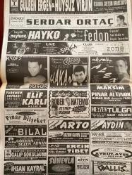 SABAH GAZETESİ DOĞUM GÜNÜ HEDİYESİ - 4 ARALIK 1999 - TAM TAKIM 40 SAYFADIR -Ebru Gündeş-Danny-Yılmaz-Mehmet Barlas-Yavuz Donat-Selahattin Duman-Fatih Çekirge-Hakan Şükür-Phiri-Ümit Karan-Fatih Terim-Cüneyt Tanman-Hasan Şaş-Ergun Turan-Aziz Yıldırım-Zeman-Nikolovski-Hüsnü Güzelher-Suat Okyar-Aydın-Ersun Ali Eren-Feyyaz Uçar-Hayko-Fedon-Yaşar-Rober Hatemo-Zeynep Dizdar-Hakan-Elif Karlı-Pınar Dilekşer-Dr Bilal-Gökhan Sezen-Adnan-Galip Sokullu-İhsan Kayral-Ersin Tibet-Ziya-Özyiğit  Ebru’nun dönüşü-‘Asın’ diyen kalmadı-Kızıl Danny MHP konuğu-Yılmaz’ın Taşar’a tuzağı-Dünyanın en militan kabinesi-Enerji yatırımı için özel hukuk-Ecevit nasıl ikna edildi?-Yağmur duası-Ya sen yıkıl koca İstanbul-Cimbom’a fren-Golü amatörce yedik-Hasan Şaş’a doping testi-Sergen bunalımı-Savaş gibi idman-Nikolovski nihayet 18’de-Golcülere özel ilgi-Vugrinec rest çekti-Aydın komedisi-Kartal fark için sahada-Ali Eren hazır kıta-Kapılar kapandı-Adana arayışta-Gülben Ergen & Huysuz Virjin-Serdar Ortaç-Hayko-Fedon-Yaşa
