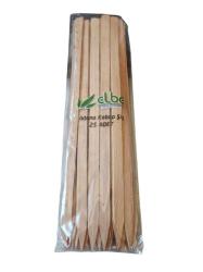 elbe ahşap adana kebap şiş 25 cm & 25 adet