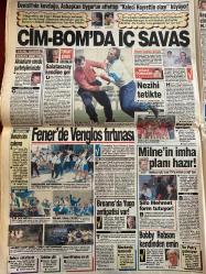 SABAH GAZETESİ DOĞUM GÜNÜ HEDİYESİ - 13 TEMMUZ 1991 - TAM TAKIM 24 SAYFADIR -Bush-Cengiz Çandar-Guneri Cıvaoğlu-Paşa Güven-Sinan Erdem-Eyüp Karadayı-Korcan Karar-Mehmet Loker-Gürkan Erdonmez-Turgay Şeren-Oğuz Tongsir-Zafer Taner-Murat Deveci-Cevat Kol-Akin Sel-Mehmet Pusat-Mihail Gorbaçov-Rifat Ozbek-Menderes Utku-Ayla-Kerim-Kerimoğlu-Nurdan Torun-Nükhet Duru-Perran Kutman-Bahar Öztan-Melike Asu Han-Nurya Erel-Tolga Han-Canan Can-Kayahan-Nilgun Onatkut-Leyla Somer-Sibel Saran-Gamze Gul-Neslihan Kunt-Nihal Çelebi-Gürcan Erdaş-Semra Su-Kerim Bayraktar-Müjdat Gezen-Cenk Koray-Çetin Alp-Oya Tanyeli-Gülgün Hoşses-Abdullah Yüce-Nezih Karabiber  İkinci Irak operasyonu-Türkiye başrolde-Erdoğan Öztürk toprağa verildi-Paşa Güven öldürüldü-Altın camura battı-Bayrağımızı yaktılar-Çirkinliğin kritiği-Cim-Bom’da iç savaş-Fener’de Venglos fırtınası-Milli perişanlık-Yunan zulmü-Güzel göğüslere sahip olabilirsiniz-Annelere 10 puan-THY dünyanın en büyük ikinci Airbus filosuna sahip-Mihail Gorbaçov’-Seze