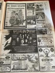 SABAH GAZETESİ DOĞUM GÜNÜ HEDİYESİ - 7 MART 1999 - TAM TAKIM 44 SAYFADIR -Levent Kırca-Hülya Avşar-Gordon Milne-Tanju-Hikmet Karaman-Orgeneral Kıvrıkoğlu-Ali Gülmez-Hasan Başaran-Murat Yakin-Metin Can Bartu-Bülent-Hıncal Uluç-Feldkamp-Helma Feldkamp-Dobrowski-Mirkovic-Ahmet Erman Toroğlu-Feyyaz Uçar-Metin Tekin-Levent Kırca-Oya Başar-Haldun Taner-Yalçın Tura-Volkan Severcan-Ziya Kürküt-Özlem Yüksek  Cim-Bom ağır basıyor-Alma zamanı-İşte hain bombacı-Trafik denetimi can aldı-Türkiye’nin futbol bayramı-Fener istemedi Beşiktaş kaptı-Toshack’sız da felaket-Beşiktaş için sezon bitti-Üç Baba Hasan müzikli oyun-Keşanlı Ali Destanı-Peter Pan çocuk müzikali-Yılmaz Erdoğan-Demet Akbağ-Altan Erkekli-Bican Günalan-Zerrin Sümer-Savaş Dinçel-Sadri Alışık-Ali Poyrazoğlu-Derya Baykal-Ali Nesin-Roberto Benigni-Nicoletta Braschi-Giorgio Cantarini-Horst Buchholz-Marisa Paredes-Serhat Nalbantoğlu-Murat Karasu-Şahap Sayılgan  Sen Hiç Ateşböceği Gördün mü?-Hayat Güzeldir-Meleklerin Düş Yaşamı-Kutsal Ada-Mul