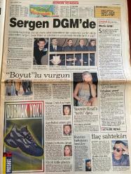 SABAH GAZETESİ DOĞUM GÜNÜ HEDİYESİ - 23 MART 1999 - TAM TAKIM 34 SAYFADIR -Erbakan-Bülent Ecevit-Kutan-Çetin-Yavuz Donat-Refik Durbaş-Feldkamp-Sifo-Del Solar-Campbell-Milne-Erman Toroğlu-Baliç-Yıldırım-Löw-Ruhat Mengi-Ahmet Vardar-Abdullah Turhan-Nazımettin Veziroğlu-Patrick Mc Donnell-Mort Walker-Dick Browne-Tom Armstrong-Sergen-Sedat Peker-Hakan Ural-Azer Bülbül-Gülben Ergen-Yasemin Koşal-Güngör Mengi  Fazilet’i de yaktı-Kanlı kanal susturuldu-Saat 09.30 ölüm vakti-Bu yarışı kazanacağız-Kartal’ın dirilişi-Milne’in ince hesabı-Küçümseyeni atarım-Fener’de Baliç şoku-Yıldırım’dan terapi-Erbakan’la görüşmemiş-Sergen DGM’de-Boyut’lu vurgun-Hakan Ural’a 4 ay hapis-Azer Bülbül askere gitti-Gülben Ergen’in Porsche davası-Yasemin Koşal’a tarihi dava-İlaç sahtekârı-dr.Babuna-Bebelere özel kaset-Oscar bol sürprizli olsun-James coburn-Judi Dench-Gwyneth Paltrow-Roberto Benigni-Zülfü Livaneli-Çocuklar dayak mağduru-Murat Birsel-Refik Durbaş-Sabancı Carrefoursa’nın temeli-Burhan Özfatura