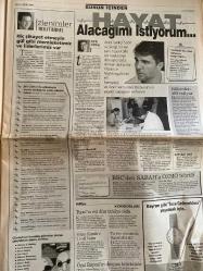 SABAH GAZETESİ DOĞUM GÜNÜ HEDİYESİ - 23 MART 1999 - TAM TAKIM 34 SAYFADIR -Erbakan-Bülent Ecevit-Kutan-Çetin-Yavuz Donat-Refik Durbaş-Feldkamp-Sifo-Del Solar-Campbell-Milne-Erman Toroğlu-Baliç-Yıldırım-Löw-Ruhat Mengi-Ahmet Vardar-Abdullah Turhan-Nazımettin Veziroğlu-Patrick Mc Donnell-Mort Walker-Dick Browne-Tom Armstrong-Sergen-Sedat Peker-Hakan Ural-Azer Bülbül-Gülben Ergen-Yasemin Koşal-Güngör Mengi  Fazilet’i de yaktı-Kanlı kanal susturuldu-Saat 09.30 ölüm vakti-Bu yarışı kazanacağız-Kartal’ın dirilişi-Milne’in ince hesabı-Küçümseyeni atarım-Fener’de Baliç şoku-Yıldırım’dan terapi-Erbakan’la görüşmemiş-Sergen DGM’de-Boyut’lu vurgun-Hakan Ural’a 4 ay hapis-Azer Bülbül askere gitti-Gülben Ergen’in Porsche davası-Yasemin Koşal’a tarihi dava-İlaç sahtekârı-dr.Babuna-Bebelere özel kaset-Oscar bol sürprizli olsun-James coburn-Judi Dench-Gwyneth Paltrow-Roberto Benigni-Zülfü Livaneli-Çocuklar dayak mağduru-Murat Birsel-Refik Durbaş-Sabancı Carrefoursa’nın temeli-Burhan Özfatura