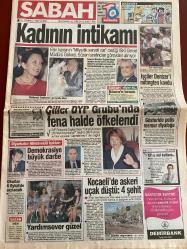 SABAH GAZETESİ DOĞUM GÜNÜ HEDİYESİ - 16 TEMMUZ 1993 - TAM TAKIM 40 SAYFADIR -Göknel-Sözen-Çiller-Coşkun Kırca-Çoşkun Kırca-Tansu Çiller-Sertap Güçün-Sadri Şener-Piontek-Sercan-Murat Deveci-Uche-Hıncal Uluç-Tanju-Rıdvan-Arif-Metin Tekin-Fevzi-Tarkan-Turan-Nurdan Torun-Mine San-Funda Ersan-Tanyeli-Selahattin Alpay-Adnan Şenses-İsmail Hazar-Leman Sam-Yonca Evcimik-Fatih Erkoç-Sinan Erkoç-Fatih Ürek-Reyhan Karaca-Mehmet Mert-Özdemir Erdoğan-Ajda Pekkan-Engin Noyan-Derya Tuna-Fatih Kısaparmak-Ferdi Tayfur-Gülay Rafet El Roman-Gümüş Gürses-Meral Konrat-Güngör Bayrak-Sezen Aksu-Sinan Saki-Tarkan-Yeliz-Seren Serengil-Emel Sayın  Kadının intikamı-Çiller DYP Grubu’nda fena halde öfkelendi-Demokrasiye büyük darbe-Yardımsever güzel-Kocaeli’de askeri uçak düştü 4 şehit-Trabzon a TV’de-Ve Kaplanlar Almanya’da-Dünyanın çevresinde tam 37 tur-Uche zehir gibi-Boğaz Şampiyon Fener diye inledi-Fener de yatağa düşen düşene-Ve Beşiktaş işbaşı yaptı-Hedef şampiyonluk-Harika Avcı konseri-Adnan Şenses programı
