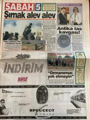 SABAH GAZETESİ DOĞUM GÜNÜ HEDİYESİ - 16 TEMMUZ 1993 - TAM TAKIM 40 SAYFADIR -Göknel-Sözen-Çiller-Coşkun Kırca-Çoşkun Kırca-Tansu Çiller-Sertap Güçün-Sadri Şener-Piontek-Sercan-Murat Deveci-Uche-Hıncal Uluç-Tanju-Rıdvan-Arif-Metin Tekin-Fevzi-Tarkan-Turan-Nurdan Torun-Mine San-Funda Ersan-Tanyeli-Selahattin Alpay-Adnan Şenses-İsmail Hazar-Leman Sam-Yonca Evcimik-Fatih Erkoç-Sinan Erkoç-Fatih Ürek-Reyhan Karaca-Mehmet Mert-Özdemir Erdoğan-Ajda Pekkan-Engin Noyan-Derya Tuna-Fatih Kısaparmak-Ferdi Tayfur-Gülay Rafet El Roman-Gümüş Gürses-Meral Konrat-Güngör Bayrak-Sezen Aksu-Sinan Saki-Tarkan-Yeliz-Seren Serengil-Emel Sayın  Kadının intikamı-Çiller DYP Grubu’nda fena halde öfkelendi-Demokrasiye büyük darbe-Yardımsever güzel-Kocaeli’de askeri uçak düştü 4 şehit-Trabzon a TV’de-Ve Kaplanlar Almanya’da-Dünyanın çevresinde tam 37 tur-Uche zehir gibi-Boğaz Şampiyon Fener diye inledi-Fener de yatağa düşen düşene-Ve Beşiktaş işbaşı yaptı-Hedef şampiyonluk-Harika Avcı konseri-Adnan Şenses programı