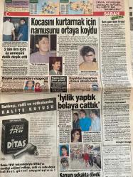 SABAH GAZETESİ DOĞUM GÜNÜ HEDİYESİ - 28 TEMMUZ 1991 - TAM TAKIM 24 SAYFADIR -Ali Topuz-İsmet İnönü-İsmail Cem-Bülent Ecevit-Elizabeth Taylor-Ayşun-Baykal-Güneri Cıvaoğlu-Hayko-Çiğdem-M. Ali Tunç-Erbil-Levent Kırca-Oya Başar-Gündoğarken-Müjdat Gezen-Asuman Arsan-Haldun Dormen-Ervin Akçay-Lütfü Duru-Duygu Asena-Budhi İnce-Tanju-Nükhet Duru-Sezen Aksu-Avni Erboy-Hüsnü Cil-Tomic-Mustafa Abadan-Yavuz Gruel-Braems Urban-Mali Yılmaz-Schumacher-Ümit-Oğuz-Kenan Evren  SHP’de hangi ikili-Baykal ve İsmail Cem-İnönü Topuz-Kurultayda kavga çıktı-Elizabeth Taylor yine evleniyor-Soğukluk had safhada-Filistinliler Araplara kızgın-Kocasını kurtarmak için namusunu ortaya koydu-2 bin lira için öz annesini delik deşik etti-Başlık parasından vazgeçti-Tüpsüz dalış ölüm getirdi-Dayaktan kaçarken otonun altında kaldı-İyilik yaptık belaya çattık-Karısını sokakta dövdü-Sulukule Müzikali-Rumeli Hisarı Konserleri-Coskun Sabah-Havuzbaşı Bar-Gereği Düşünüldü-Sapıklar ülkesi Amerika-Yeşilköy’de sıkıntı-Vejetaryen ti