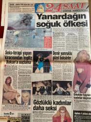 SABAH GAZETESİ DOĞUM GÜNÜ HEDİYESİ - 27 TEMMUZ 1991 - TAM TAKIM 24 SAYFADIR -İsmet İnönü-Güneri Cıvaoğlu-Baykal-Süleyman Simavi-Haldun Simavi-Hıncal Uluç-Turgay Seren-Ünal-Kosecki-Tugay-Mustafa Denizli-Gordon Milne-Bako-Fatih Terim-Tuncay-Gordon Milne-Cüneyt-Kayahan-Hülya Avşar-Osman Yördem-Hülya Süer-Vedat Çetinkaya-Nilgun Onatkut-Nükhet Duru-Perran Kutman-Metin Özkül-Tuncay Vural-Sevim Egesoy-Cenk Koray-Müjdat Gezen-Çetin Alp-Tanyeli-Gülgün Hosse-Güneş Olcay-Tuğba Faglar-Gönül Özcan-Jale Aral-Semra Türel-Cem-Asuman Uğur-Sezen Aksu-Uğur Yücel-Serpil Benay-Melda Işıklar-Dilek Aksu-Vacit Karataş-Gürcan Erdaş-Semra Su-Kerim Bayraktar-Özdemir Erdoğan-Yonca-Neco-Leman Sam-Hayko-Çiğdem-M. Ali Tunç-Erbil  SHP’nin kader kurultayı-Halk ve Kurultay-Özal’a göre-Baykal adaylığını açıkladı-Birleşme için herşey yapılacak-Süleyman Simavi ölümden döndü-ANAP yari destek-İnönü SABAH’a konuştu-Kamuoyu başkanlık yarışından sıkıldı-Birinci Köprü bakıma alınıyor-Asfalt çilesi köprüye dayandı-Özal gözünden