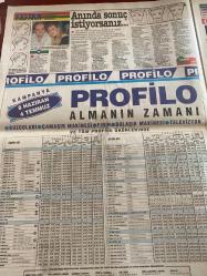 SABAH GAZETESİ DOĞUM GÜNÜ HEDİYESİ - 28 HAZİRAN 1992 - TAM TAKIM 22 SAYFADIR -Yusuf Özal-Güneri Cıvaoğlu-Özal-Elçibey-Leydi Diana-Seda Sayan-Cavit Çağlar-Süleyman Demirel-Hasan Cemal-Nebiye Alıçcan-Gülçin Özdemir-Melek Yüksel-Cemal Köylük-Çetin Altan-Sarah Ferguson-Claudia Schiffer-Irene Jacob-Ines Sastre  Ankara’da sahte imza korkusu-Hergün insülin iğnesine paydos-PKK 2 imamı öldürdü-Özal Elçibey ile görüşmedi-İstanbul’da tufan gibi yağmur-Leydi Diana boşanıyor-Gurbetçiyi karısı mı mafya mı öldürdü-ANAP’taki Özal’cılar ayağını denk alsın-Sinema ile büyülenin-Seda Sayan basına kocası camdan kaçtı-Hollywood sizi bekliyor-İki beyinli adam-Günün diğer filmleri-Gecenin filmleri komedi ve macera üstüne-Günün diğer filmleri-SCARLETT aranıyor-Bizim Eller-Hadi Anlat Bakalım-SizinKiler-Federasyon-Vefakâr Cim Bom-Boksta finaller bugün-Converse 75 yaşında-Güreşte yeni kural-Starlar Reebok’ta coştu-Güzeller filede-Üstübü davası-Hastanede iğne olan üniversiteli genç öldü-Çırağın acı sonu-Balık başt