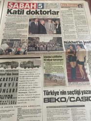 SABAH GAZETESİ DOĞUM GÜNÜ HEDİYESİ - 28 HAZİRAN 1992 - TAM TAKIM 22 SAYFADIR -Yusuf Özal-Güneri Cıvaoğlu-Özal-Elçibey-Leydi Diana-Seda Sayan-Cavit Çağlar-Süleyman Demirel-Hasan Cemal-Nebiye Alıçcan-Gülçin Özdemir-Melek Yüksel-Cemal Köylük-Çetin Altan-Sarah Ferguson-Claudia Schiffer-Irene Jacob-Ines Sastre  Ankara’da sahte imza korkusu-Hergün insülin iğnesine paydos-PKK 2 imamı öldürdü-Özal Elçibey ile görüşmedi-İstanbul’da tufan gibi yağmur-Leydi Diana boşanıyor-Gurbetçiyi karısı mı mafya mı öldürdü-ANAP’taki Özal’cılar ayağını denk alsın-Sinema ile büyülenin-Seda Sayan basına kocası camdan kaçtı-Hollywood sizi bekliyor-İki beyinli adam-Günün diğer filmleri-Gecenin filmleri komedi ve macera üstüne-Günün diğer filmleri-SCARLETT aranıyor-Bizim Eller-Hadi Anlat Bakalım-SizinKiler-Federasyon-Vefakâr Cim Bom-Boksta finaller bugün-Converse 75 yaşında-Güreşte yeni kural-Starlar Reebok’ta coştu-Güzeller filede-Üstübü davası-Hastanede iğne olan üniversiteli genç öldü-Çırağın acı sonu-Balık başt