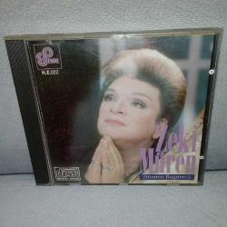 CD Zeki Müren dünden bugüne 5 albümü. Orijinal. 1990 pembe bandrollü dönem baskı albüm.