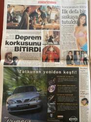 SABAH GAZETESİ DOĞUM GÜNÜ HEDİYESİ - 2 EKİM 1999 - TAM TAKIM 34 SAYFADIR -Yıldırım-Sergen-Süleyman Demirel-Rahşan Ecevit-Selahattin Duman-Yavuz Donat-Murat Yakın-Oktay-Baki Biçakcı-Hakan Ünsal-Hüsnü Çil-Hakan Yavaş-Metin Aşık-Parreira-Gullit-Denizli-Scala-Hoddle-Cemil Turan-Cüneyt Tanman-Taffarel-Fatih Terim-Luiz Otavio-Cüneyt Tanman-Ümit Milli Takım-Emre Aşık-Rıdvan Dilmen-Briegel-Fatih Doğan-Kenan Doğulu-Nadide Sultan-Arto-Aydın-Galip Sokullu-Umut Akyürek-Gökhan Sezen-İhsan Kayral-Fatih Ürek-Orhan Üstündağ-Gülser Gürsoy-Gökhan Sezen-Adnan Öztan  Fener kurtarıcı arıyor-Sergen olayı-Baba formülü-Devlet reformuna ihtiyaç var-Bakanlara mesaj verdi-Eş durumundan-Japon özürü-Hoca kim olsun-Murat’a ev hapsi-Boliç’in bileti kesildi-Ve Oktay Leverkusen’de-Sağol Ankaragücü-Fenerbahçe saldırıyor-Yıldırım’ın isyanı-Yeni hocanın Allah yardımcısı olsun-Taffarel’i ezdirmem-Yaylalar yaylalar-Haydi Türkiye finale-Fatih Ürek sahnede  Bizimcity-Karikatür-Selahattin Duman