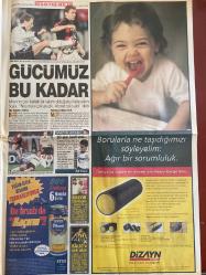SABAH GAZETESİ DOĞUM GÜNÜ HEDİYESİ - 25 EKİM 2000 - TAM TAKIM 36 SAYFADIR -Teoman-Usame Bin Ladin-Peter Arnett-Ahmet Necdet Sezer-Ali Eren-Scala-Ahmet Dursun-Serdar Bilgili-Şeref Tribünü-Hakan-Suat Kaya-Elvir Boliç-Mustafa Denizli-Mustafa Doğan-Ali Güneş-Nuri Bulak-Avni Aker  Ege’de U dönüşü-Çomak sokan olmazsa Tantan temizler-İncirlik Üssü’nde kırmızı alarm-Filistin askısı koltuktan etti-Ünlü gazeteci Peter Arnett Sabah’ta-Gücümüz bu kadar-Kartal çakıldı-Keşke Pascal olsaydı-Hakan’a kanca-Barça 1 puanı uzatmada kurtardı-Beşiktaş sen bizim her şeyimizsin-Baliç kadrodışı-Beni yıkamazlar-Mustafa Doğan ispat ederlerse bırakırım-Avni Aker’de seriye devam  Bizimcity-Karikatür-Salih Memecan-Tuncay Özilhan-Ahmet Nazif Zorlu-Temel Atay-Hasan Arat-Sezgin Bayraktar-Ishak Alaton-Mehmet Şuhubi-Hamdi Akın-Zafer Çağlayan-Leyla Şen  Şimdi çalışma zamanı-Türkiye ile bizim de ufkumuz açıldı-Karakış bitti bahar başlıyor-En büyük belirsizlik ortadan kalktı-Yönümüzü daha net belirliyoruz-Artık önümüzü gör