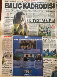 SABAH GAZETESİ DOĞUM GÜNÜ HEDİYESİ - 25 EKİM 2000 - TAM TAKIM 36 SAYFADIR -Teoman-Usame Bin Ladin-Peter Arnett-Ahmet Necdet Sezer-Ali Eren-Scala-Ahmet Dursun-Serdar Bilgili-Şeref Tribünü-Hakan-Suat Kaya-Elvir Boliç-Mustafa Denizli-Mustafa Doğan-Ali Güneş-Nuri Bulak-Avni Aker  Ege’de U dönüşü-Çomak sokan olmazsa Tantan temizler-İncirlik Üssü’nde kırmızı alarm-Filistin askısı koltuktan etti-Ünlü gazeteci Peter Arnett Sabah’ta-Gücümüz bu kadar-Kartal çakıldı-Keşke Pascal olsaydı-Hakan’a kanca-Barça 1 puanı uzatmada kurtardı-Beşiktaş sen bizim her şeyimizsin-Baliç kadrodışı-Beni yıkamazlar-Mustafa Doğan ispat ederlerse bırakırım-Avni Aker’de seriye devam  Bizimcity-Karikatür-Salih Memecan-Tuncay Özilhan-Ahmet Nazif Zorlu-Temel Atay-Hasan Arat-Sezgin Bayraktar-Ishak Alaton-Mehmet Şuhubi-Hamdi Akın-Zafer Çağlayan-Leyla Şen  Şimdi çalışma zamanı-Türkiye ile bizim de ufkumuz açıldı-Karakış bitti bahar başlıyor-En büyük belirsizlik ortadan kalktı-Yönümüzü daha net belirliyoruz-Artık önümüzü gör