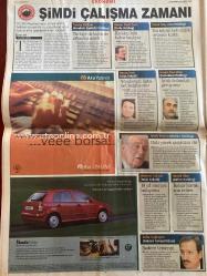 SABAH GAZETESİ DOĞUM GÜNÜ HEDİYESİ - 25 EKİM 2000 - TAM TAKIM 36 SAYFADIR -Teoman-Usame Bin Ladin-Peter Arnett-Ahmet Necdet Sezer-Ali Eren-Scala-Ahmet Dursun-Serdar Bilgili-Şeref Tribünü-Hakan-Suat Kaya-Elvir Boliç-Mustafa Denizli-Mustafa Doğan-Ali Güneş-Nuri Bulak-Avni Aker  Ege’de U dönüşü-Çomak sokan olmazsa Tantan temizler-İncirlik Üssü’nde kırmızı alarm-Filistin askısı koltuktan etti-Ünlü gazeteci Peter Arnett Sabah’ta-Gücümüz bu kadar-Kartal çakıldı-Keşke Pascal olsaydı-Hakan’a kanca-Barça 1 puanı uzatmada kurtardı-Beşiktaş sen bizim her şeyimizsin-Baliç kadrodışı-Beni yıkamazlar-Mustafa Doğan ispat ederlerse bırakırım-Avni Aker’de seriye devam  Bizimcity-Karikatür-Salih Memecan-Tuncay Özilhan-Ahmet Nazif Zorlu-Temel Atay-Hasan Arat-Sezgin Bayraktar-Ishak Alaton-Mehmet Şuhubi-Hamdi Akın-Zafer Çağlayan-Leyla Şen  Şimdi çalışma zamanı-Türkiye ile bizim de ufkumuz açıldı-Karakış bitti bahar başlıyor-En büyük belirsizlik ortadan kalktı-Yönümüzü daha net belirliyoruz-Artık önümüzü gör