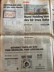 SABAH GAZETESİ DOĞUM GÜNÜ HEDİYESİ - 25 EKİM 2000 - TAM TAKIM 36 SAYFADIR -Teoman-Usame Bin Ladin-Peter Arnett-Ahmet Necdet Sezer-Ali Eren-Scala-Ahmet Dursun-Serdar Bilgili-Şeref Tribünü-Hakan-Suat Kaya-Elvir Boliç-Mustafa Denizli-Mustafa Doğan-Ali Güneş-Nuri Bulak-Avni Aker  Ege’de U dönüşü-Çomak sokan olmazsa Tantan temizler-İncirlik Üssü’nde kırmızı alarm-Filistin askısı koltuktan etti-Ünlü gazeteci Peter Arnett Sabah’ta-Gücümüz bu kadar-Kartal çakıldı-Keşke Pascal olsaydı-Hakan’a kanca-Barça 1 puanı uzatmada kurtardı-Beşiktaş sen bizim her şeyimizsin-Baliç kadrodışı-Beni yıkamazlar-Mustafa Doğan ispat ederlerse bırakırım-Avni Aker’de seriye devam  Bizimcity-Karikatür-Salih Memecan-Tuncay Özilhan-Ahmet Nazif Zorlu-Temel Atay-Hasan Arat-Sezgin Bayraktar-Ishak Alaton-Mehmet Şuhubi-Hamdi Akın-Zafer Çağlayan-Leyla Şen  Şimdi çalışma zamanı-Türkiye ile bizim de ufkumuz açıldı-Karakış bitti bahar başlıyor-En büyük belirsizlik ortadan kalktı-Yönümüzü daha net belirliyoruz-Artık önümüzü gör