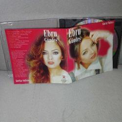 Cd Ebru Gündeş Kurtlar Sofrası albümü. Orijinal. Raks 1996 Dönem Baskı Sarı Bandrollü albüm.