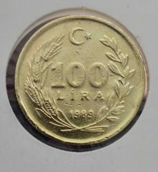 100 LİRA 1989