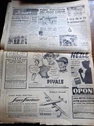 Cumhuriyet Gazetesi - 12 Kasım 1957 - Demokrat Parti CHP Meclis Grupları Aynı Gün İçtima Edecekler - İtalyan Cumhurbaşkanı Gioavanni Gronchi Ankara'da fotoğraf - İhsan Doruk'un Cahide Aleyhine Açtığı Davaya Dün Başlandı - Pul Sergisi Açıldı - İsmet İnönü İyileşiyor - Gaziantep seçimleri büyük bir olgunluk içinde yapılmıştır - Seni Sevmek Kaderdir Yazan Sinclair Levis - devrimizin sinirlilikleri yazan Profesör Doktor Rasim Adasal - gençlik tiyatrosunun temsilleri -   Dünya Bankası Süveyş Kanalı İhtilafında Aracı - Elektrikli Balık - Yağlıboya Nasıl Kullanılır -  iki denizaltımız Pakistan'a gitti - Ingrid Bergman İlk Defa Komedi Filmi Çevirecek - Galatasaray Dün On Kişi İle Antrenmanda fotoğraf - Federasyon Kupasına Yarın Dolmabahçe Devam Edilecek - Fenerbahçeli Ergun Öztuna İyileşiyor - Jozef Monel Öldü - Fahrettin Kerim Gökay Bern Elçiliğine Tayinini Teyid Etmedi - Kamil su eski eserler ve Müzeler Genel Müdürü oldu - Kula kumaşları - Ankara İstanbul radyosu programı