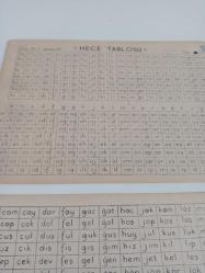 VİNTAGE HECE KARTLARI 50 YIL YADA DAHA FAZLA