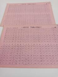 VİNTAGE HECE KARTLARI 50 YIL YADA DAHA FAZLA