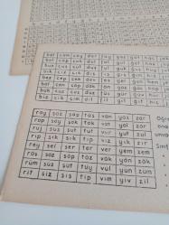 VİNTAGE HECE KARTLARI 50 YIL YADA DAHA FAZLA