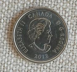 Kanada 25 Cent 2012 Hatıra