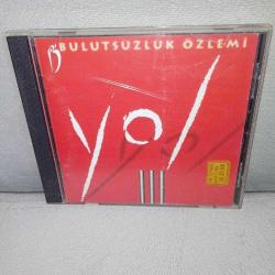 CD Bulutsuzluk özlemi Yol albümü. Orijinal Ada müzik sarı bandrollü dönem albümü.