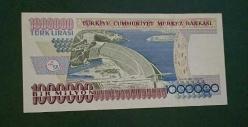 7 EMİSYON G 18 SERİ 1 MİLYON LİRA Çil altı