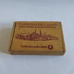 Türk Hava Yolları THY Ahşap Lokum Kutusu