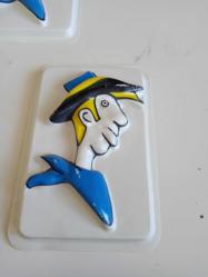 vintage alçı kalıbı