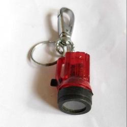 VİNTAGE EL FENERLİ ANAHTARLIK- KIRMIZI