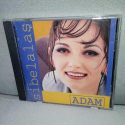 CD Sibel Alaş Adam. Orijinal. 1995 kırmızı bandrollü dönem baskı İLK albümü.
