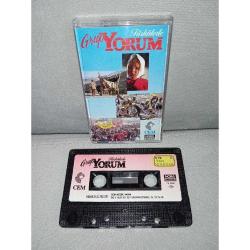 Kaset Grup Yorum Türkülerle albümü. orijinal 1989 Kağıt Baskı Tertemiz koleksiyonluk