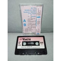 Kaset Grup Yorum Türkülerle albümü. orijinal 1989 Kağıt Baskı Tertemiz koleksiyonluk