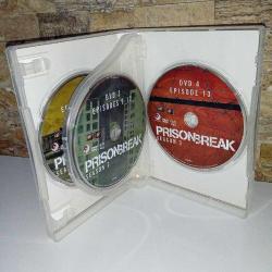 Dvd Prison Break 3. Sezon. Orijinal. 4 Disk, 13 bölüm. Türkçe Altyazılı. Diskler 10 üzerinden 8.5-9 Koleksiyonluk