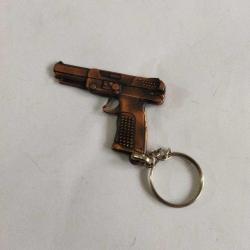 Tabanca Formunda Anahtarlık Metal