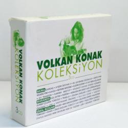 Volkan Konak Koleksiyon Box Set 3 CD Audio Müzik CD - Mora - Maranda - Şimal Rüzgarı