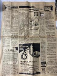 TERCÜMAN GAZETESİ - 28 OCAK 1978 - SADECE 4 SAYFADIR -Karamanlis-Luns-Ecevit-Güzide Zorlu-Bayar-Demirel-Uğur Güçlü-Tokay Gozutok-Kamil Selahattin Güçlü-Alparslan-Adıvar-Ahmet Kabaklı-Ali Rıza Alp-Rauf Tamer-Zübeyde Münif-Sadettin Çulcu Ecevit: 3 yılın yarattığı asayiş sorunları 10 günde çözümlenemez-Yunanistan’ın özel şartlarını NATO kabul etme eğiliminde-Güzide Zorlu’nun cenaze törenine Bayar ve Demirel de katıldı-Ünlü aktör filmlerdeki gibi vuruldu-Uğur Güçlü’yü 2. eşinin kullandığı oto ile gelen sabıkalı öldürdü-Belediye otobüsünde bir öğrenci öldürüldü-Kontgerilla-Tarihi suçlayan Milli Eğitim-Asayiş ve bazı çelişkiler-3 sual 3 cevap-Emir Sencer-Behçet Adıoğan-Mukbil Cevizoğlu Türkiye buğday ihracından zarar ediyor-Emir Sencer: Belirli hedeflerde birleşmeliyiz-Alman bankacılar: IMF ile anlaşma sağlanmadan Türkiye darboğazdan çıkamaz-ABD’de kar fırtınasından 27 kişi öldü-Irak’a 250 bin ton buğday ihraç ediyoruz-İ. Sanayi Odasında grev başladı-Fiyatların en fazla arttığı iller Ordu ve