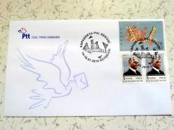 2010 Kapadokya Pul Sergisi 14-18.07.2010 NEVŞEHİR özel tarih damgalı zarf