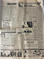 TERCÜMAN GAZETESİ - 21 ŞUBAT 1969 - SADECE 2 SAYFADIR -Mithat Sertoglu-Şevket Uygun-Tokay Gözütok-Urfalı R. Koyuncu-Haşim Bozkurt-Ahmet Kabaklı-Tarık Buğra-Suna San-D. Wright-O. Filiz-Bağdat’ta 7 casus daha idam edildi-Müminler tavaf ve sa’y e başladı-Son olaylarla ilgili 150 kişinin ifadeleri alındı-Askerlik yoklamaları mektupla yapılabilecek-İktidar değil devlet yıpranıyor-Öğretmen kıyımı-Çifte Bakan-Üzvi iktidarsızlık nedir-Saadet Rüyası-Hafiyeler Kralı-Evliyalar ve Evliyalar Tarihi