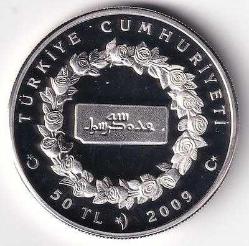 2009 - Hicret'in 1430.Yılı Gümüş Hatıra Parası (sertifikalı) nadir bir üründür