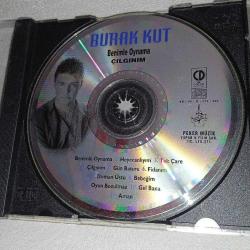 Cd Burak Kut benimle oynama çılgınım ilk albümü. Orijinal. Odeon 1994 baskı.