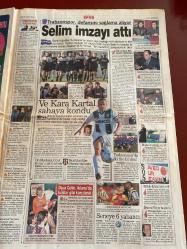 SABAH GAZETESİ DOĞUM GÜNÜ HEDİYESİ - 8 OCAK 1999 - TAM TAKIM 34 SAYFADIR -Tansu Çiller-Ecevit-Alaattin Çakıcı-Murat Karayalçın-Can Dündar-Selçuk Yula-Faruk Süren-Hakan Şükür-Hagi-Taffarel-Suat-Oğuz Çetin-Selim-Ali Yılmaz-Cenk Koray-Ruhat Mengi-Kadir Çelik-Ahmet Vardar-Nizmettin Veziroğlu-Abdullah Turhan-Patrick McDonnell-Mort Walker-Dick Browne-Tom Armstrong-Bu kez isim krizi-Çakıcı CIA ajanı-Apo’nun son günü-Ülker oruç bozdu-Efes Varese’de kendini yaktı-Fener’e transfer yasağı-Cim-Bom Filip’i veriyor-Galatasaray Kanarya’da Rosenborg’a teslim oldu-Selim imzayı attı-Ve Kara Kartal sahaya kondu-Oğuz Çetin Adana’da krallar gibi karşılandı-Kadir Çelik pişman oldu-Sakıncalı düşünceler-Beyler kurtarıyor-Kamyon şoförleri yazmaktan bıktım siz yapmaktan bıkmadınız mı-Bulmacalar-Mimi ile Muti-Bizim Aile-Marvin-Nurten Ulusuzer-Ali Doğan-Özgür Gülentaş-Ümit-Güngör Mengi-Murat Kiper-Vurgun büyüyor-Kayıplara gözyaşı-Eski koruma İzmir DGM’de-7 DHKP-C’li tutuklandı-Canavara 2 kurban-Mağazaya el bombas