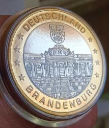 Almanya Brandenburg Kapısı (Birlik Adalet Özgürlük) Hatıra Madalya