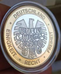 Almanya Brandenburg Kapısı (Birlik Adalet Özgürlük) Hatıra Madalya