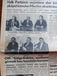 Hürriyet Gazetesi - 18 Kasım 1957 - CHP Meclisi seçime dair tebliğini dün neşretti - başvekil Adnan Menderes İstanbul'un vasıta işi üzerinde duruyor - seçimi kaybeden eski çalışma vekili Mümtaz Tarhan fotoğraf - CHP gölge kabine vazifesini görecek bazı komiteler kuruyor - İsmail Rüştü Aksal Faik Ahmet Barutçu Nüvit Yetkin Turgut Göle Turhan Feyzioğlu Kemal Satır Fotoğraf - pamuk satışı durduruldu - Hürriyet Partisi yepyeni bir yol takip edecek - Osman Bölükbaşı dosyası geri geliyor - sağır ve dilsizler kongresi yapıldı - İstanbul'da sinema tiyatro eczane itfaiye - Hirfanlı barajında yarından itibaren su toplanacak - benim olacaksın çizen Faruk Geç - Arthur Miller Marilyn Monroe için piyes yazdı fotoğraf - seri ilanlar - Fenerbahçe 3  Galata 0 - Fenerbahçe'nin 2. Golü fotoğraf - İstanbulspor 7 Eyüp 1 - Beşiktaş Hacettepeyi 2 1 yendi - basketbol milli takımımız Yarın Bükreş'e hareket ediyor - olimpiyata hazırlık fotoğraf - Belçika Milli Takımı Dün hollanda'ya 5-2 yenildi